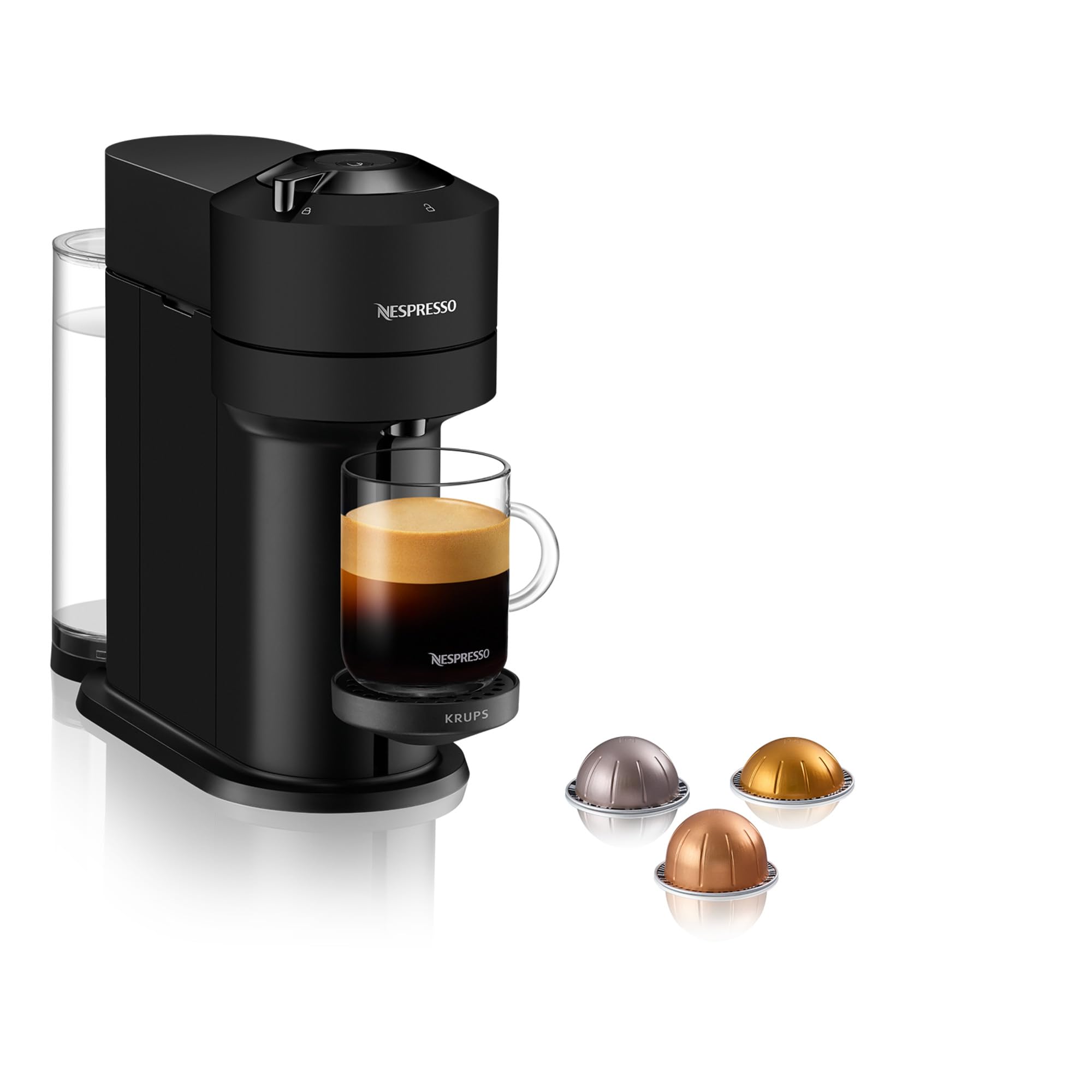 Machine à Café  Vertuo Next Noir Mat Cafetière à Capsules