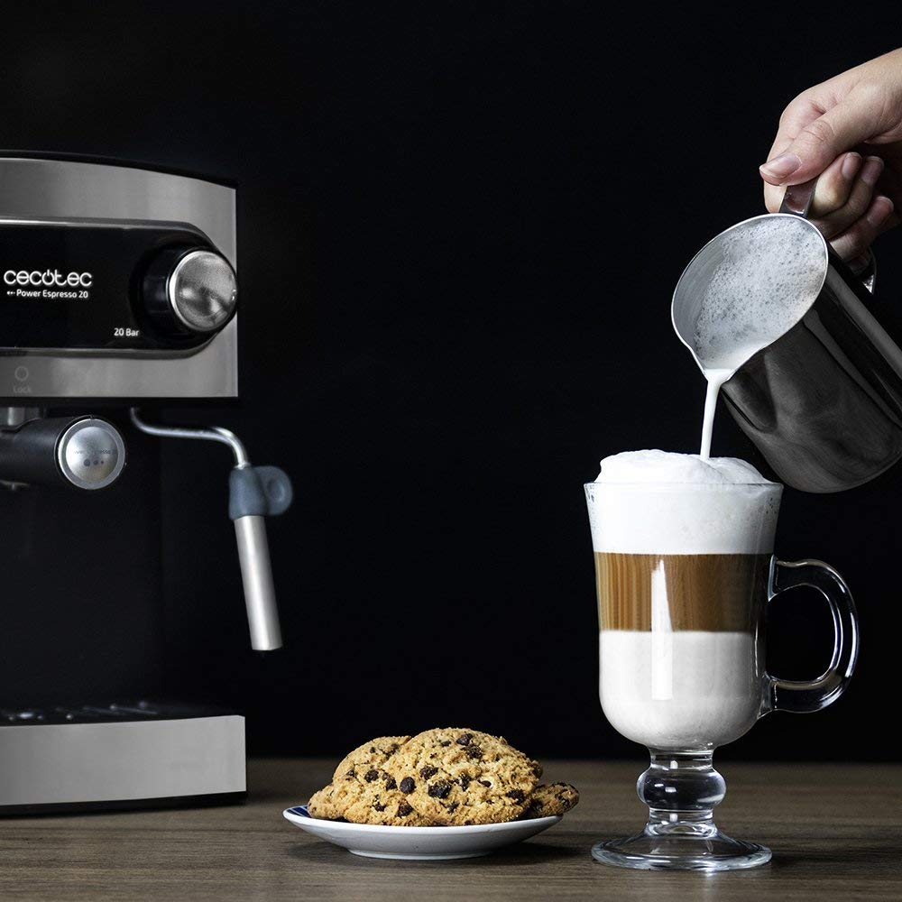 Machine à café Express Power Espresso 20 Barista Pro. 2 Thermoblocks, 20Bars, Manomètre