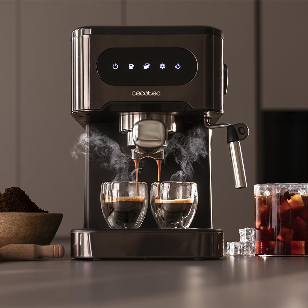 Power Espresso 20 ColdBrew Machine à Espresso et Cappuccino, Pression 20 Bars