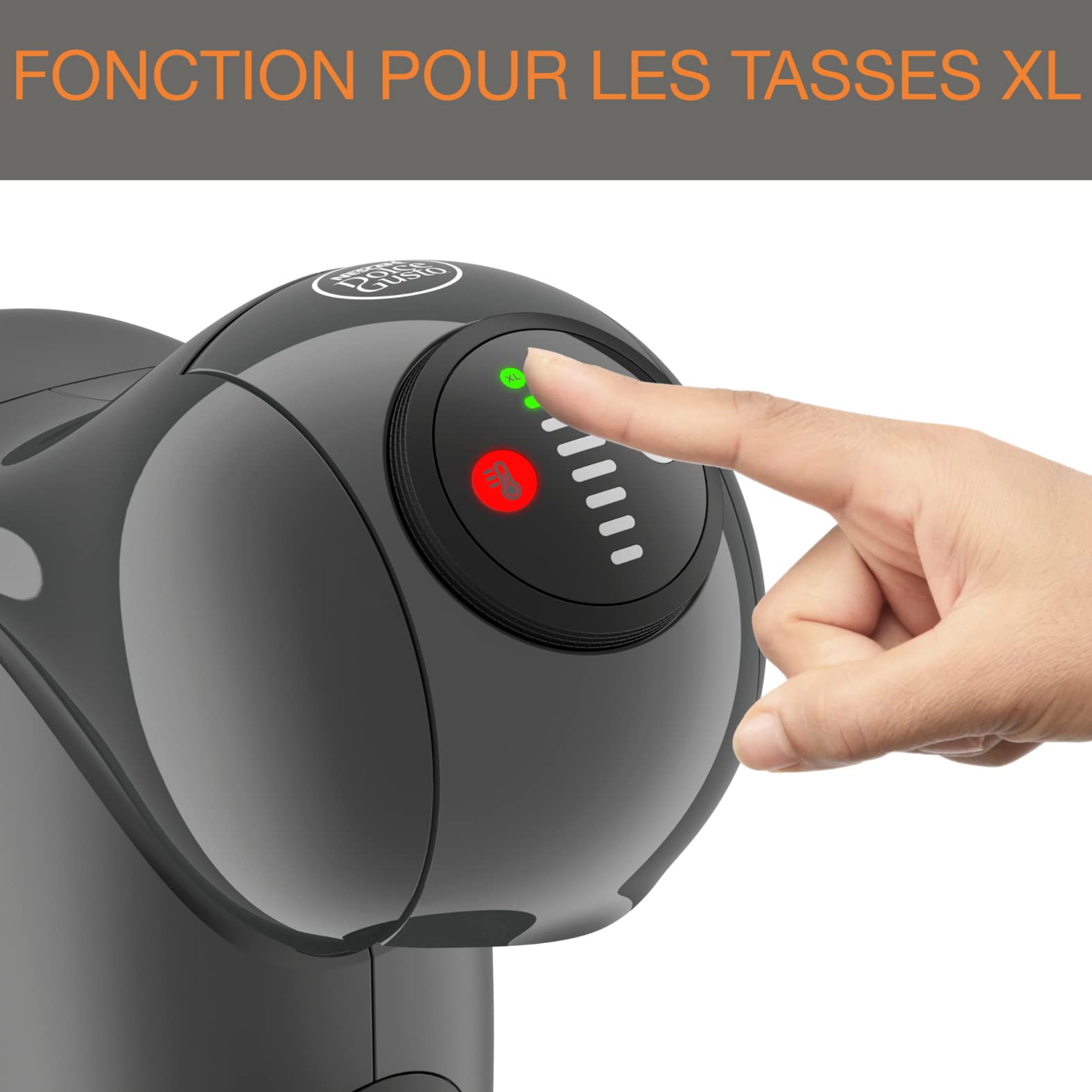 Machine à café dosettes multi-boissons, 0,8 L, Taille des boissons ajustable, Machine à espresso