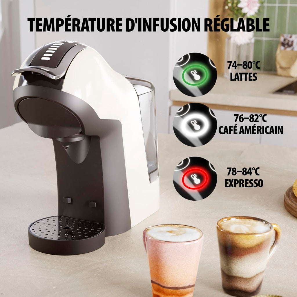 Machine à café Multi-Capsules 3-en-1 – 19 bars